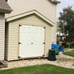 Salem WI 10x12 Gable with maintenance free exterior